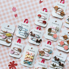 Rockahula Stripy Toadstool Clips