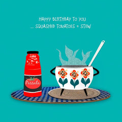 Sally Scaffardi Tomato & Stew Card