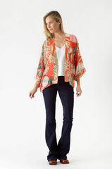 One Hundred Stars Elderflower Red Kimono
