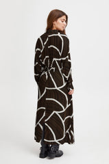 Fransa Gita Dress in Black Mix