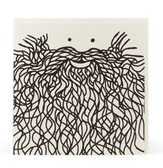 Ustudio - Inkiness Beardy Card