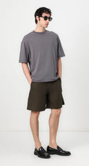 Selected Homme Loose Tee- Volcanic Ash