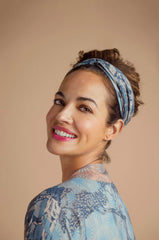 Powder Tropical Toile Headband