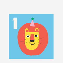 Rex London Lion Age One Card