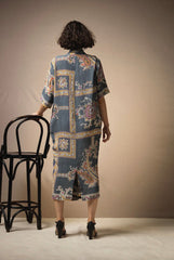 One Hundred Stars Handkerchief Grey Rachel Dress