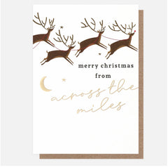 Caroline Gardner Reindeer Christmas Card