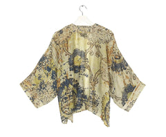 One Hundred Stars Dhurrie Taupe Kimono