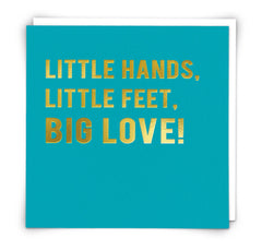 Redback - Hands Teal Card