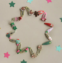 Rockahula Gingerbread House Hair Clips