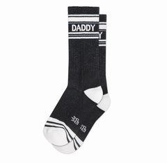 Gumball Poodle Crew Gym Socks - Daddy