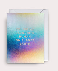 Lagom Design - You’re My Favourite Human Mini Card