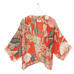 One Hundred Stars Elderflower Red Kimono