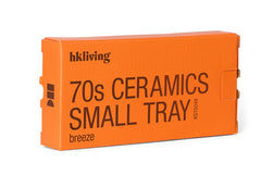 HKliving 70’s Ceramics Small Tray- Breeze