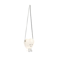 Jellycat Amuseable Cream Heart Bag