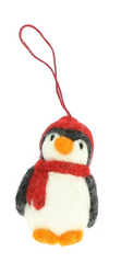 Fiona Walker - Penguin with Scarf Decoration