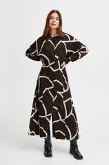 Fransa Gita Dress in Black Mix