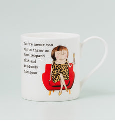 Rosie Made A Thing Mug - Fabulous Leopard