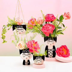 Sass and Belle - Frida Monochrome Mini Planter