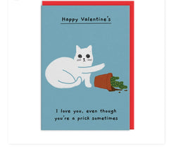 Ohh Deer- I Love You Even Though You’re A Prick Sometimes Card