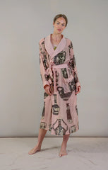 One Hundred Stars Pots Plaster Pink Gown