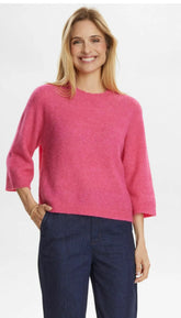 Numph - Nuriette Selma Pullover - Fandango Pink