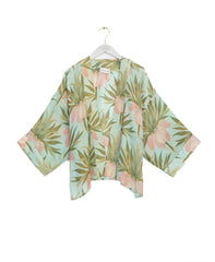 One Hundred Stars - Deco Bud Aqua Kimono