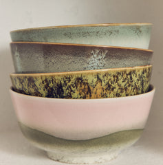 HKliving 70s Ceramics Set of 2 Ramen Bowl- Ascend