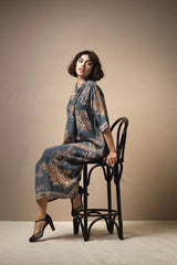 One Hundred Stars Handkerchief Grey Rachel Dress