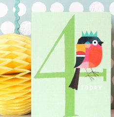 Kali Stileman - 4th Happy Birdie Birthday Card