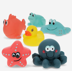 Rex London Set Of Six Aquatic Animals Bath Set