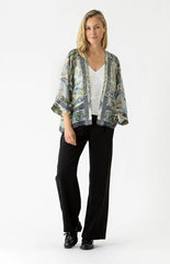 One Hundred Stars Tapestry Sea Kimono