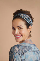 Powder Tropical Toile Headband