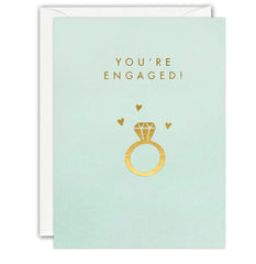 James Ellis- Gold Ring Mini Engagement Card