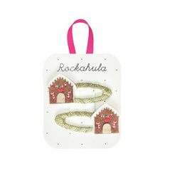 Rockahula Gingerbread House Hair Clips