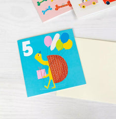 Rex London Tortoise Age Five Card