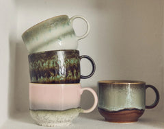 HKliving 70s Ceramics Tea Cup- Echo