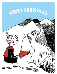 Moomin Lonely Mountains Christmas Card