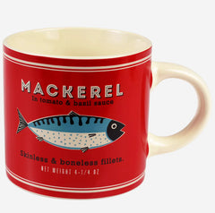 Rex London Ceramic Mug- Mackerel