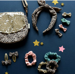 Rockahula Leopard Love Twisty Bow Clips