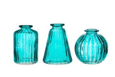 Sass & Belle Turquoise Bud Vases - Set of 3