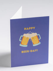 Lagom Design- Happy Beer-Day Birthday Mini Card