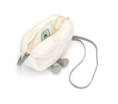 Jellycat Amuseable Cream Heart Bag
