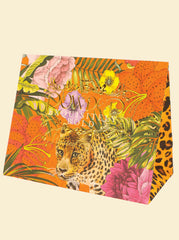 Powder Design - Velvet Embellished Headband Golden Wildflowers Fuchsia