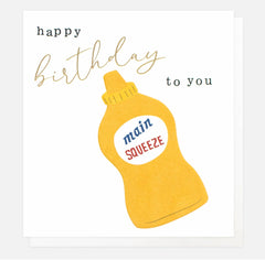 Caroline Gardner - Mustard Birthday Card