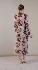 One Hundred Stars Pots Plaster Pink Gown