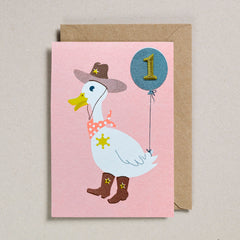Petra Boase Duck Age 1 Card