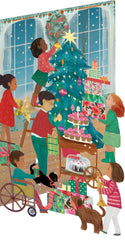 Roger La Borde Lasercut Christmas Card - A Christmas Party