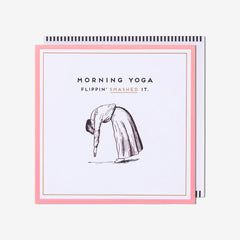 Pigment Morning Yoga Greeting Card