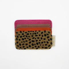 House of Disaster - Animal Cheetah Card Holder
