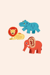 Djeco Baby Stickers - Safari Animals